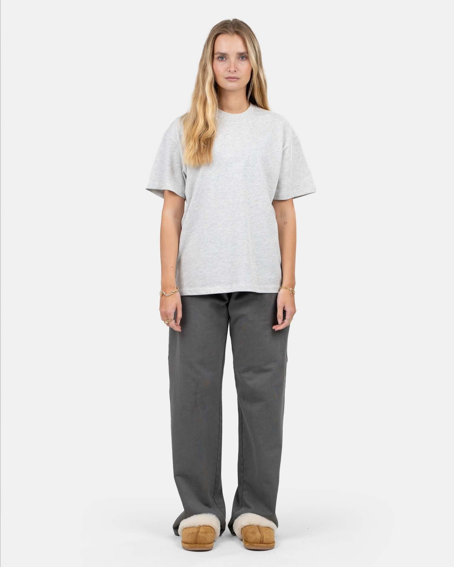 Blank T-shirt Grey | Skagen - clothing.dk
